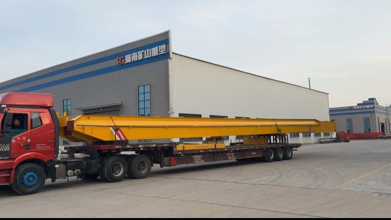 電動葫蘆橋式起重機 LH10t-27.95m 電動單梁起重機 LD5t—23.3m 制作完成，發(fā)往浙江省金華市交付客戶使用