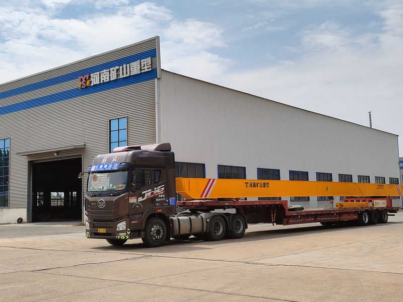 電動(dòng)單梁起重機(jī) HD5t—22.5m 制作完成，發(fā)往江西南昌交付客戶使用。